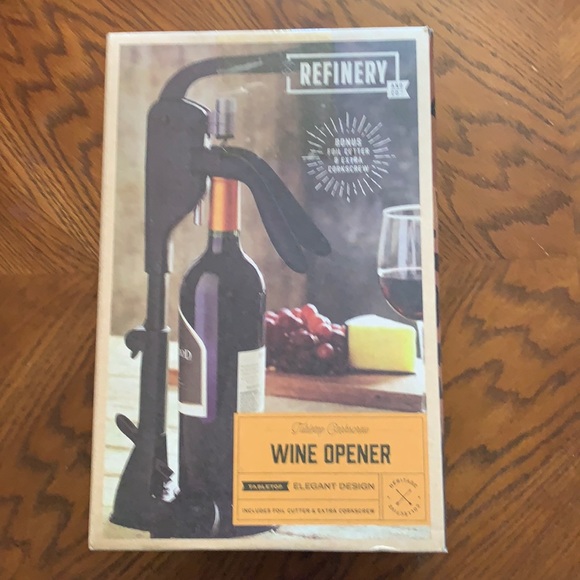 Refinery and Co. Dining Refinery And Co Tabletop Corkscrew Wine